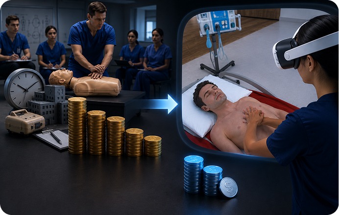 Reduced Training Costs
